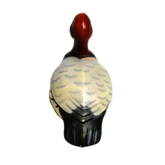 Ceramic Mallard Duck Figurine 3 Inches Matte Finish Vintage 1984 Hong Kong - Picture 4 of 5